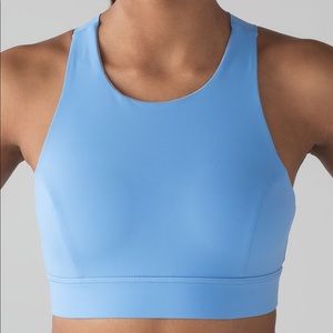 Lululemon Sports Bra in Aero Blue